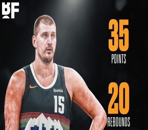 35+20+12创7纪录！约基奇末节哑火吞里程悲赛后暗示膝伤还未痊愈