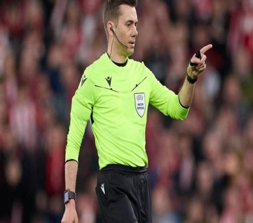 官方：法国名哨蒂尔潘将执法马竞vs布鲁日次回合