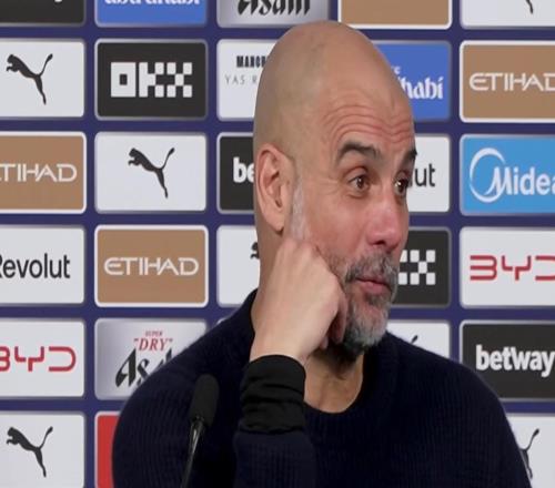 瓜帅：我不太喜欢让哈兰德防守但有时就是需要，他非常无私