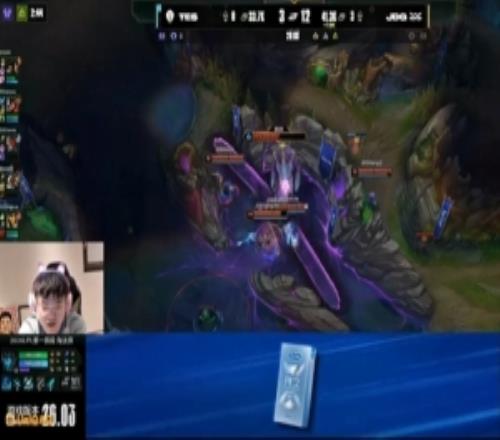 Uzi：TES这把对线全崩了，后出船长打鳄鱼打成这样非常失败