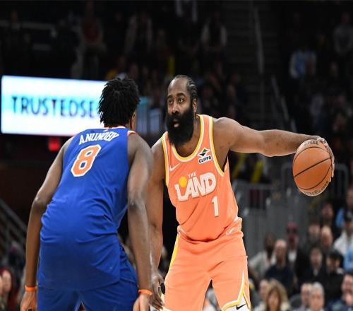 15战13胜！骑士新五虎逞威：哈登轰20+4，东部争霸更激烈