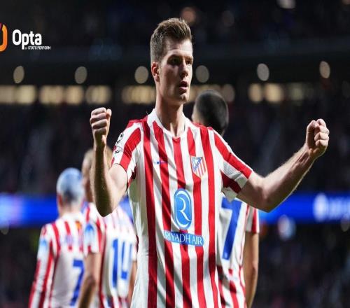 瑟洛特2026年各项赛事打进9球，追平姆巴佩并列西甲第一