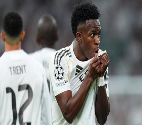 晋级功臣，维尼修斯首次在欧冠淘汰赛两回合都取得进球