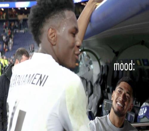 贝林厄姆社媒分享楚阿梅尼照片：MVP