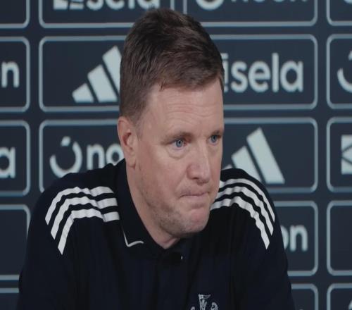 埃迪豪：戈登和阿森纳的传闻赛程非常密集我们没时间分心