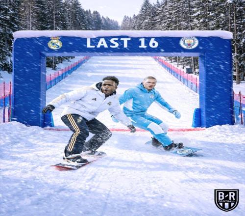 欧冠16强抽签炸锅！曼城再战皇马+巴萨对纽卡+卫冕冠军对切尔西