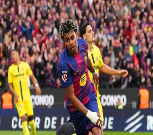 亚马尔13球暂居巴萨队内西甲射手榜首位,费兰、莱万分居二三