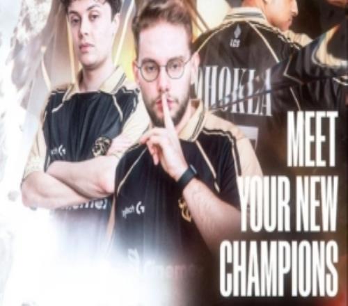 LYON官方发布夺冠海报：CAMPEONEEEEES