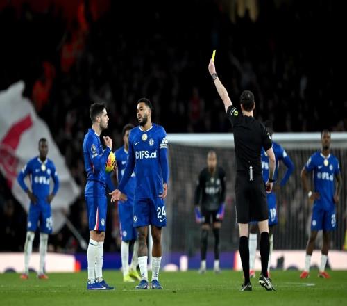 英媒：两黄变一红被罚下时，内托并不知道他已有黄牌在身