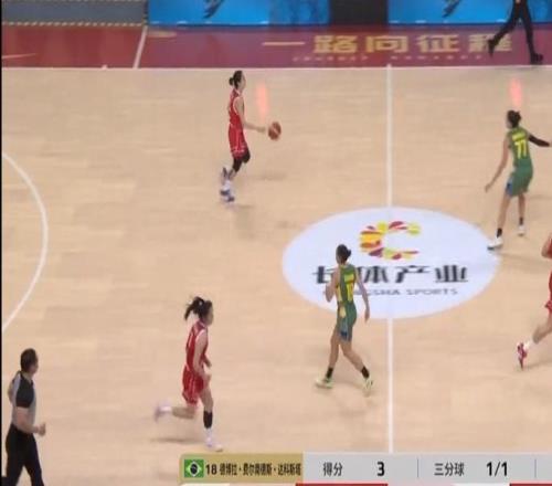 女篮热身赛中国队加时74：69胜巴西，王思雨21分全场最高