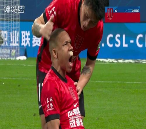 中超揭幕战酿惨案！成都蓉城51深圳新鹏城，姜至鹏吃赛季首红