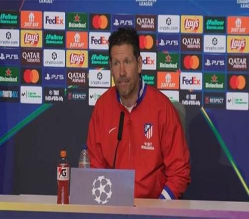 西蒙尼：热刺是以第四名晋级16强的，这么看我们就不算热门