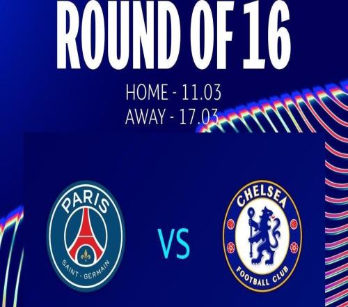 切尔西近6次欧冠对法国球队全胜，上次输球正是对阵巴黎