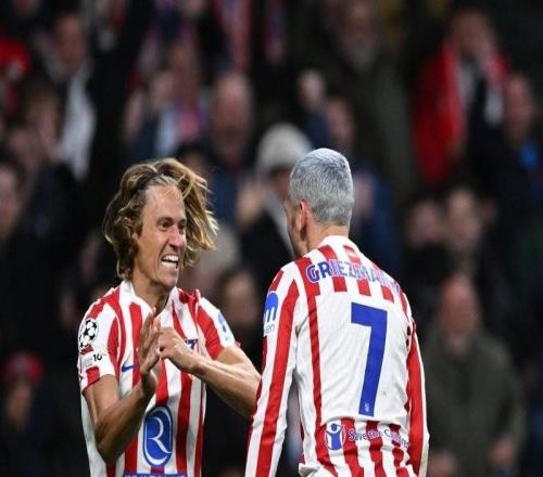 马竞本赛季欧冠已打入28球，创队史单赛季欧冠进球数新高