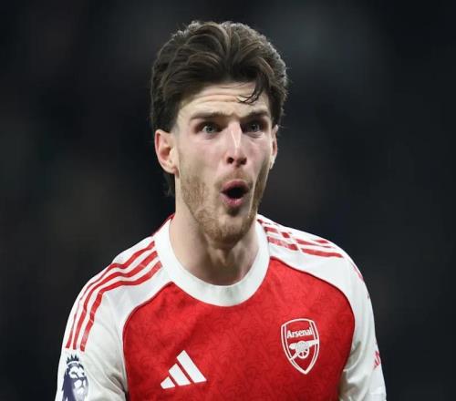 赖斯吐槽阿森纳遭双标批评：我们靠定位球得分，只因做得比谁都好