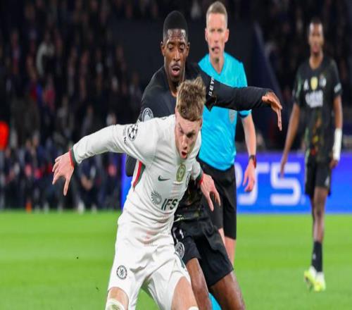 欧冠豪门对决巴黎52切尔西队长戴帽皇马30曼城药厂11阿森纳