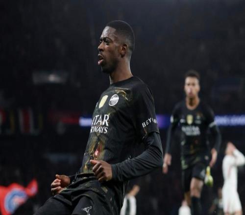 一场欧冠52大胜！大巴黎击败切尔西，登贝莱1V2破门，K77双响炮