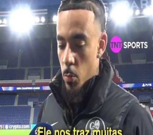 古斯托：佩德罗给我们带来了很多积极的东西，今天他状态很好