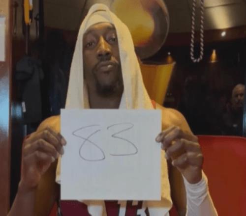 要脸，还是要83分纪录