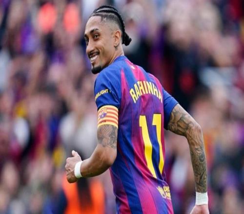 拉菲尼亚帽子戏法，巴萨52复仇塞维利亚，主场14连胜造西甲神迹