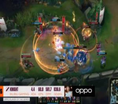 knight五局合砍201442被英文流选为BLG对阵BFX系列赛MVP