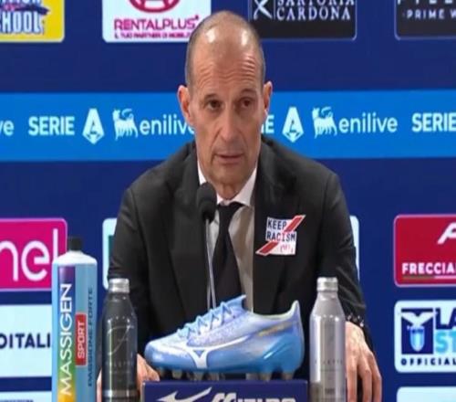 阿莱格里：第四和第五的球队离我们就六七分，而联赛还有九场