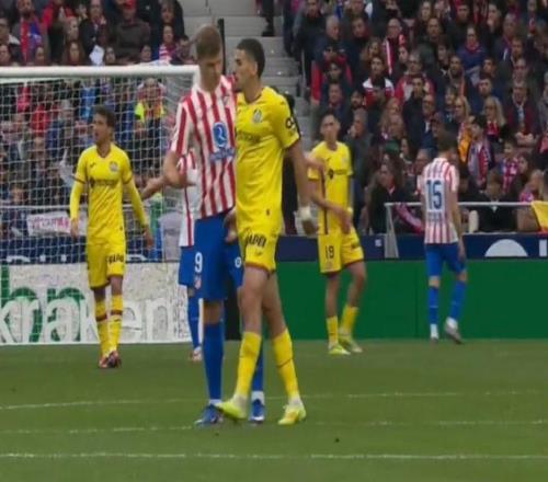 官方：赫塔费后卫阿布卡尔因掐捏瑟洛特私密部位被禁赛两场