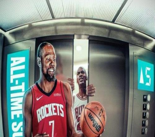 杜兰特生涯总得分超越乔丹比乔丹少用2357次出手