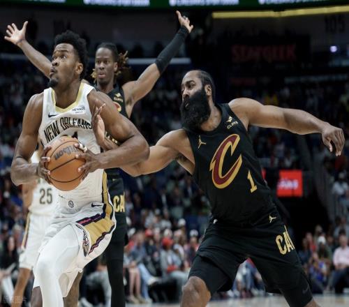 惊天大逆转！哈登末节超神！米切尔27+7+3杀死比赛，锡安打爆骑士