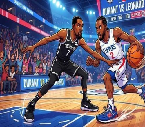 杜兰特vs伦纳德：死神与机器人的宿命对决，巅峰期谁更无解