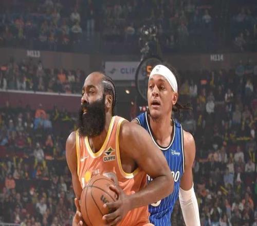 骑士三核87分制胜：米切尔42分连中关键球哈登控局莫布利8中8