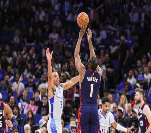 杀红眼！米切尔42+2+3完胜班凯罗！成功复仇，哈登26+3+7打爆魔术