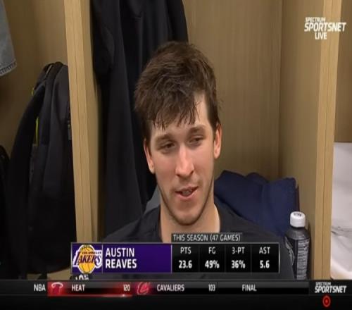 里夫斯赛后调侃东契奇并称赞海斯和布朗尼_NBA直播