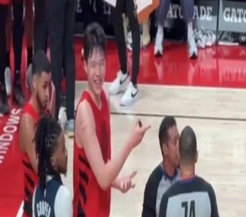 杨瀚森被抱摔！生涯首次技犯！MD再凶一点！