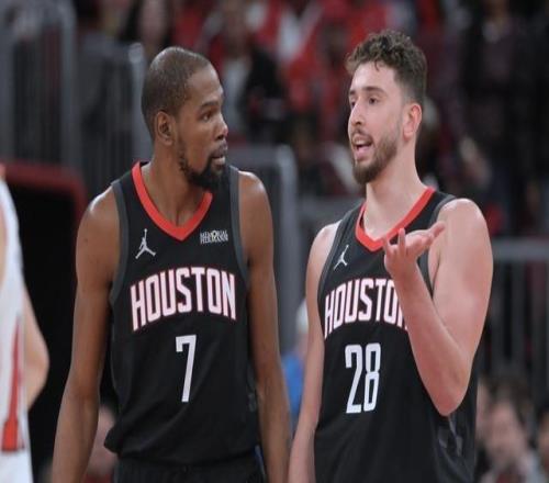 NBA火箭11194大胜尼克斯：杜兰特27分全能发挥