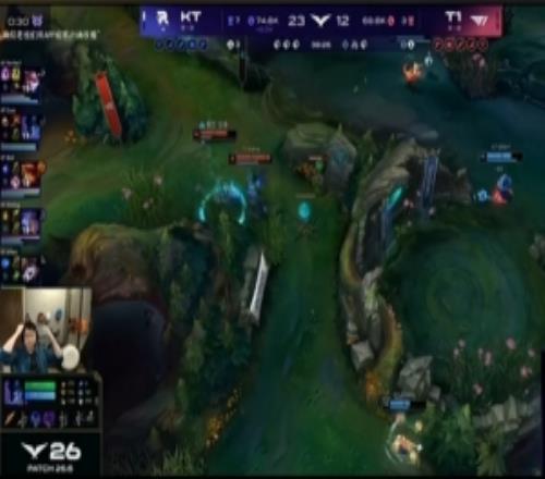 二路解说：感觉T1这上野每次开的时机和角度都有点急躁啊