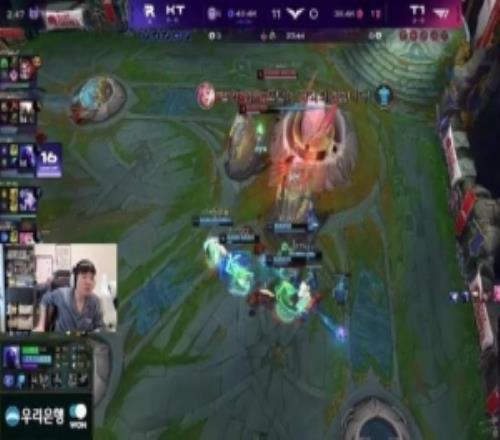 T1怎么了Letme：Oner这把打了2200的输出跟小虎一个样