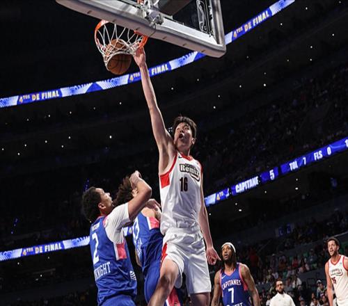 砍6分5板2助2帽，杨瀚森季后赛黑七！开拓者违规接触他刚被罚10万