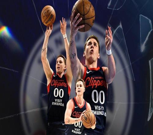 官方：快船双向合同后卫肖恩佩杜拉当选G联赛最佳新秀