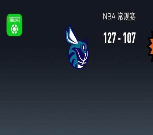 NBA战报：黄蜂127107太阳，迈尔斯布里奇斯25+4+2