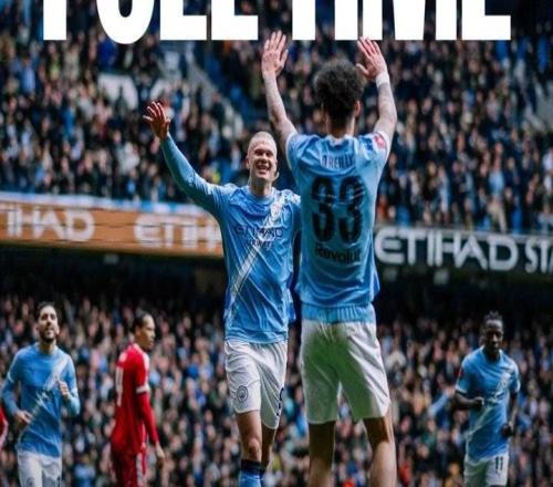 40击败利物浦晋级，曼城连续8个赛季晋级足总杯四强