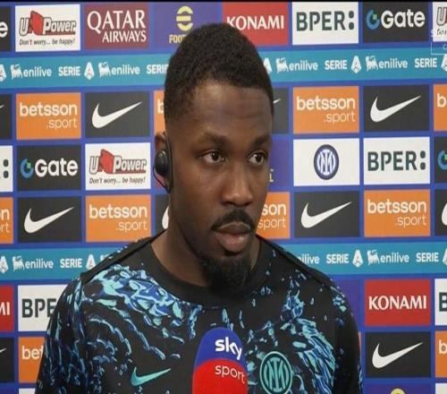 图拉姆：国米的9号不能三个月没进球和劳塔罗在一起感觉很好