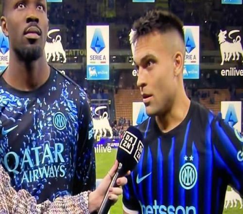 劳塔罗：图拉姆改变了比赛很荣幸能拥有巴斯托尼这样的队友