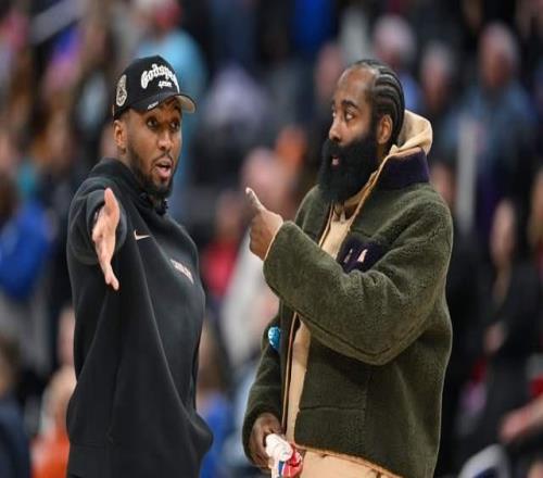 轰38+6+6！请把球给哈登，米切尔赛后明牌了，他还透露骑士战术