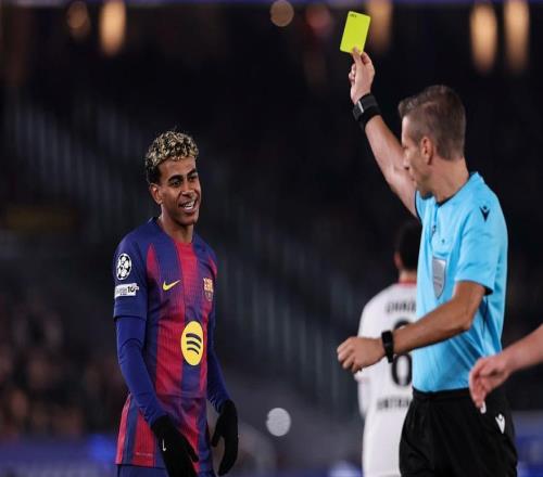 再染黄停赛！18岁亚马尔明晨面临严峻考验马竞会不惜代价激怒他