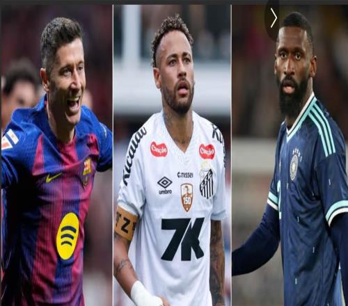 曼晚盘点曼联今夏可以关注的10名自由球员：莱万、吕迪格在列