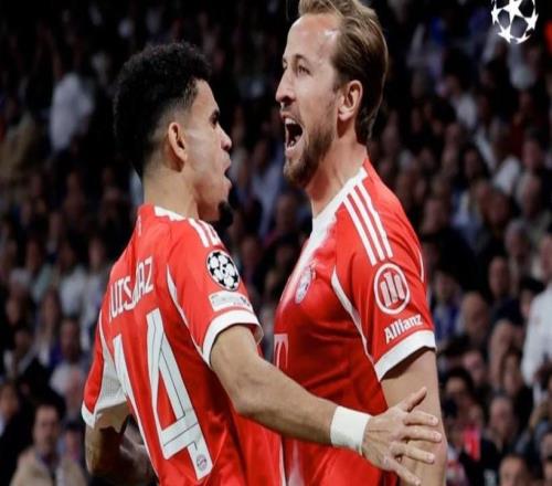 11场34球，拜仁本赛季欧冠进球数与巴黎并列第一