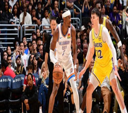 雷迪克范德彪内讧！湖人36分惨败雷霆3连败老詹伤缺亚历山大25+8