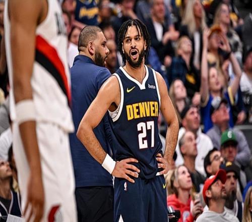 前三节存在感不高掘金后场核心关键时刻又打出了高水准的表现