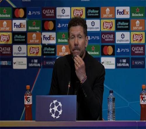 西蒙尼谈普维尔手球：这是常识问题，裁判的理解和普维尔一致